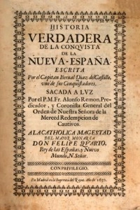 Historia verdadera de la conquista de la Nueva-España