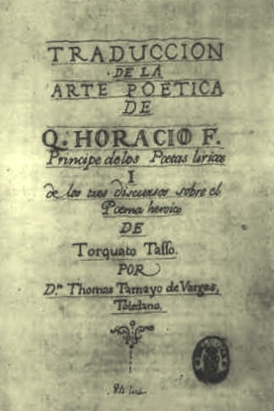 El Arte poética (Ars Poetica)