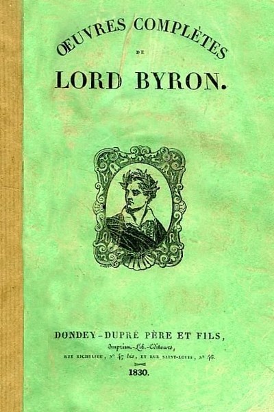 Œuvres complètes de Lord Byron