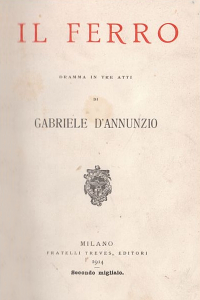 Il ferro - Gabriele DAnnunzio