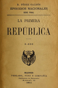 la primera republica